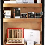 Adorini Portofino Cabinet Schwarz – Humidor-Schrank (3.100 Zigarren)