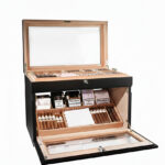 Adorini Portico Deluxe Schwarz – Humidor (400 Zigarren)